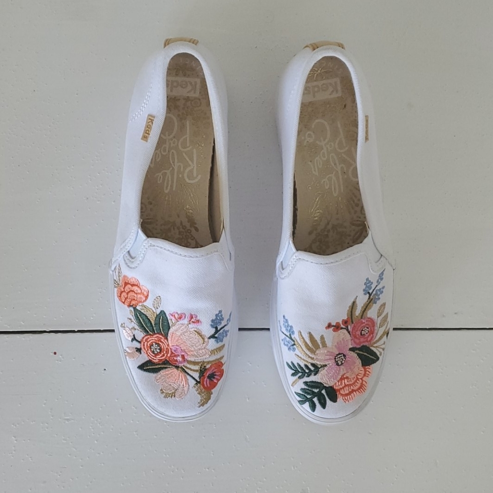 Keds Rifle Paper Co collaboration shoes